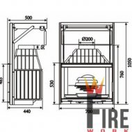 Laudel Grande Vision 700 lifting door