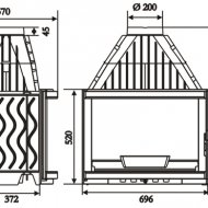 �������� ����� Laudel 700 Panoramique double face