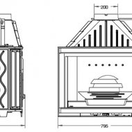   Laudel 800 Grande Vision   + DP piroliz