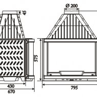 �������� ����� Laudel 800 Panoramique double face
