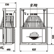Laudel 850 Prismatique Relevable P