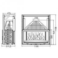 �������� ����� INVICTA 1100 Grande Vision relevable
